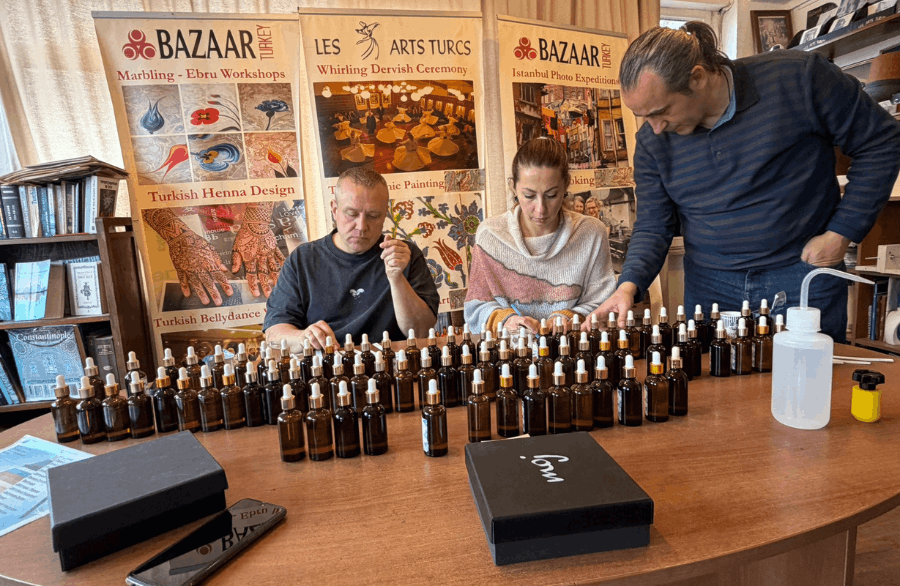 Créez votre propre parfum à Istanbul